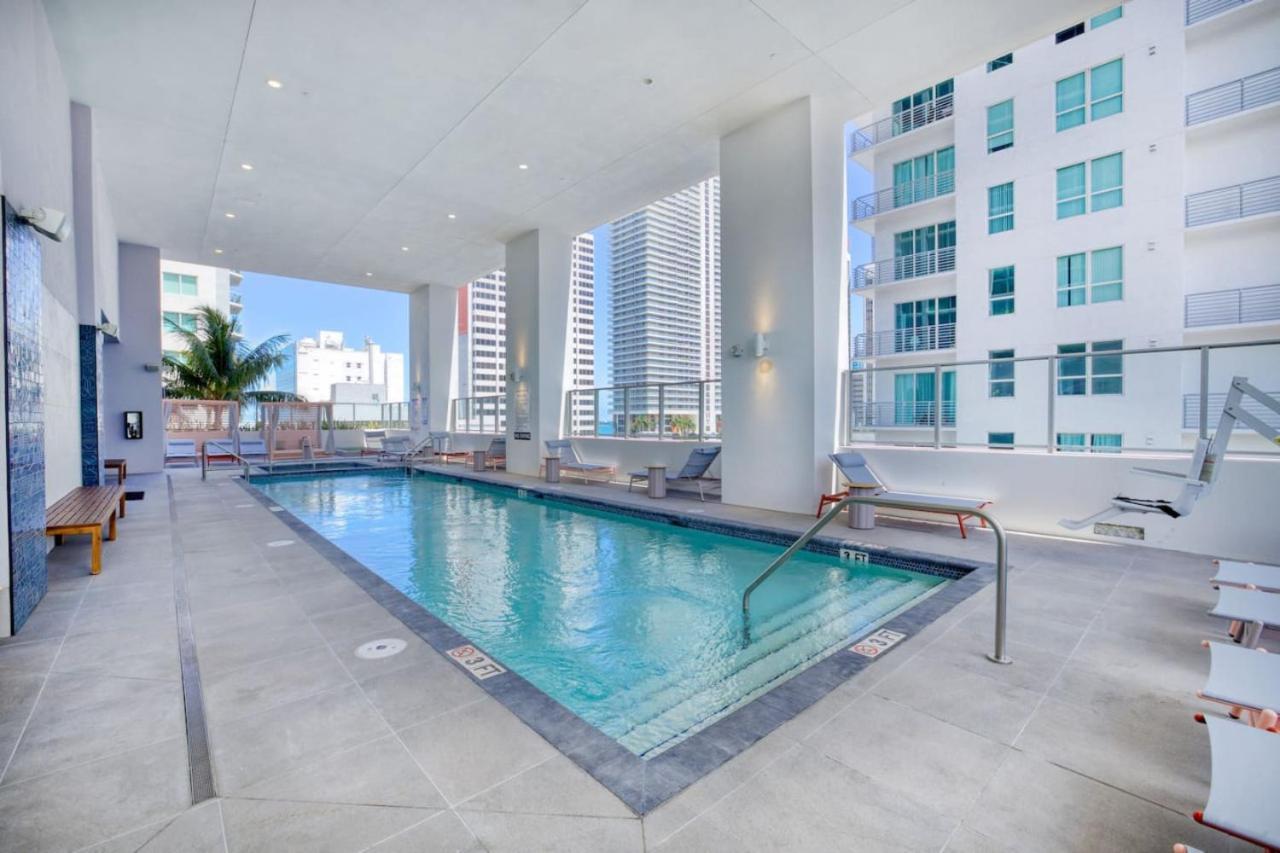 Downtown Luxury Studio Pool And Gym Daire Miami Dış mekan fotoğraf